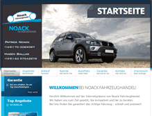 Tablet Screenshot of kfz-barankauf.com